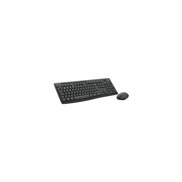 Kit teclado y ratón Logitech MK370 Business español grafito, vista principal