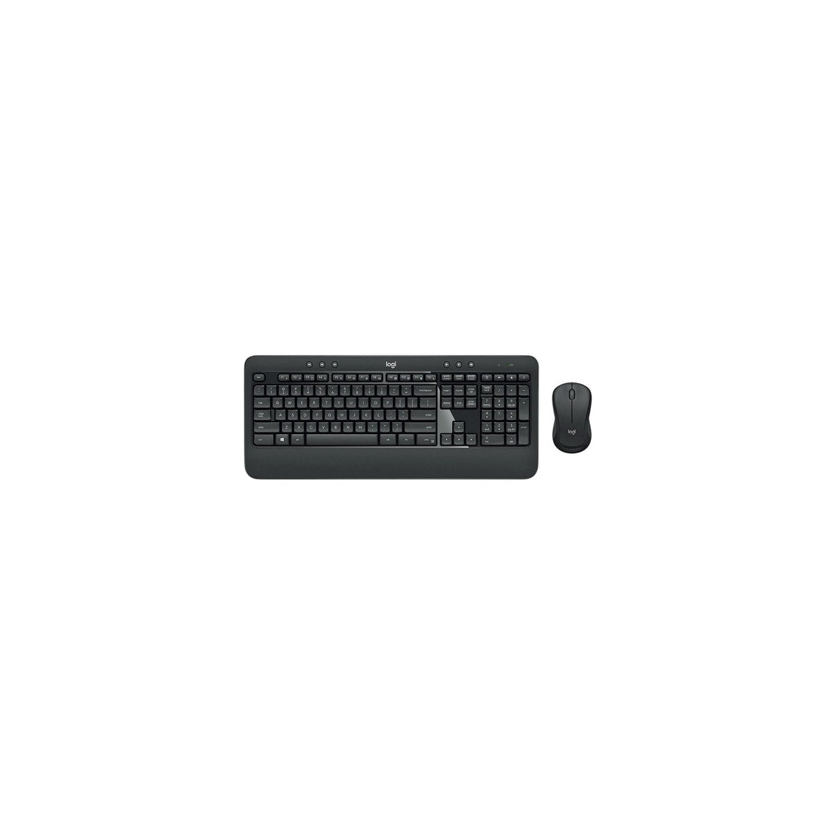 Kit teclado y ratón Logitech MK540 Advanced árabe gris oscuro, vista principal