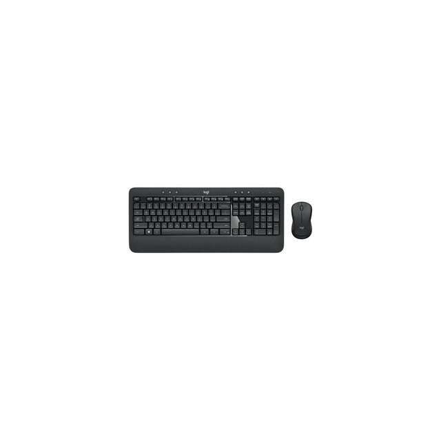 Kit teclado y ratón Logitech MK540 Advanced árabe gris oscuro, vista principal