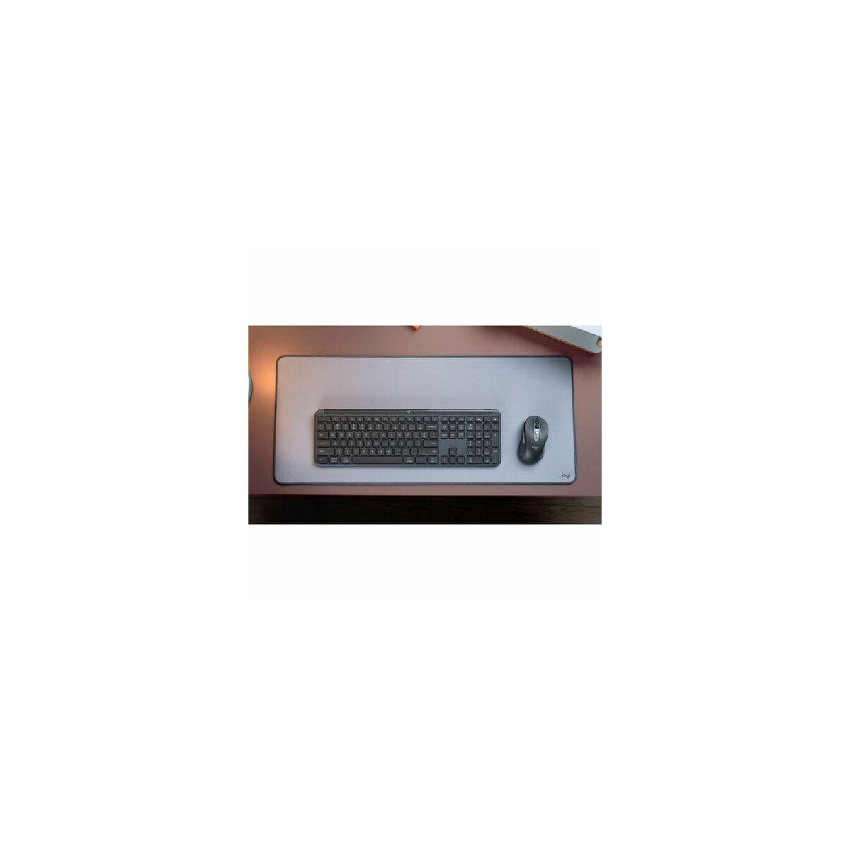 Kit teclado y ratón Logitech MK950 inalámbrico español grafito, vista 7