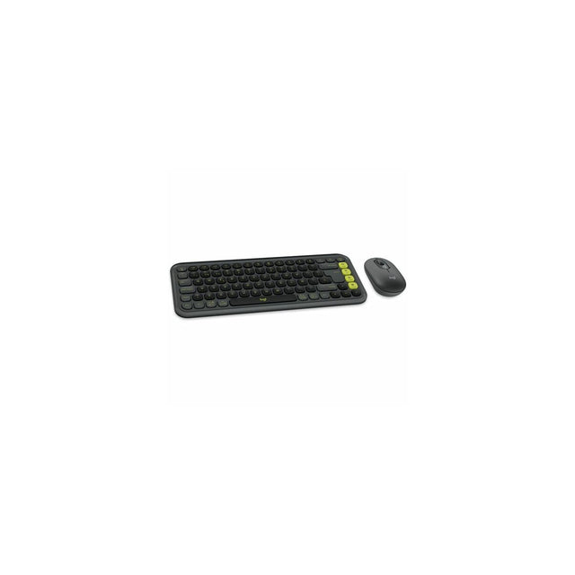 Kit teclado y ratón Logitech POP Icon Combo español grafito, vista principal