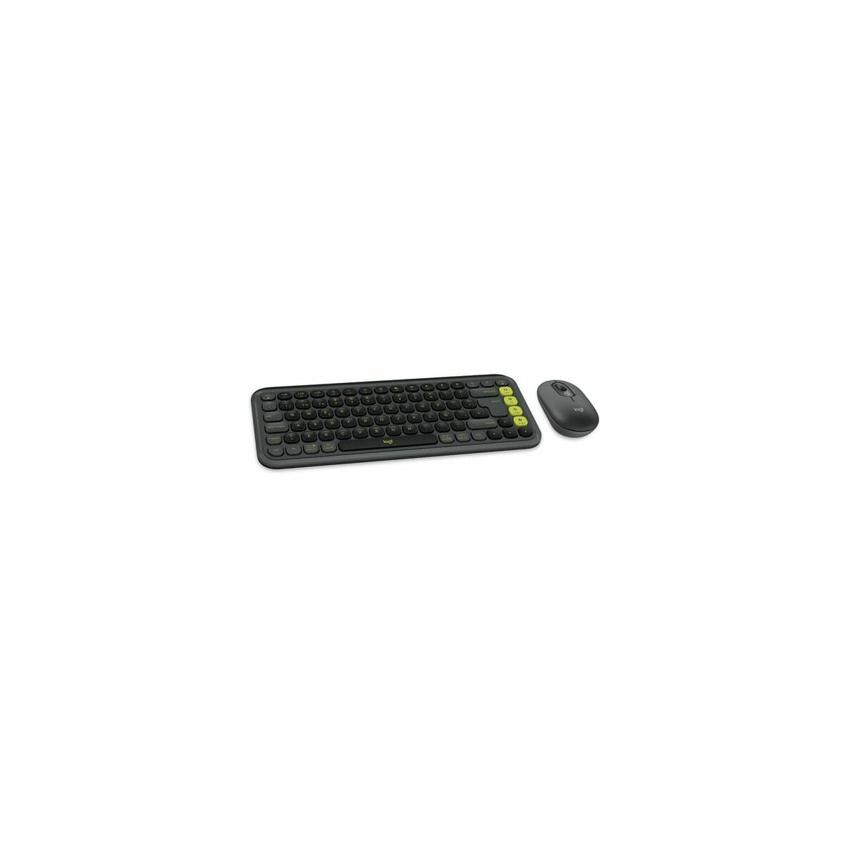 Kit teclado y ratón Logitech POP Icon Combo español grafito, vista 2