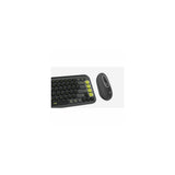Kit teclado y ratón Logitech POP Icon Combo español grafito, vista 6