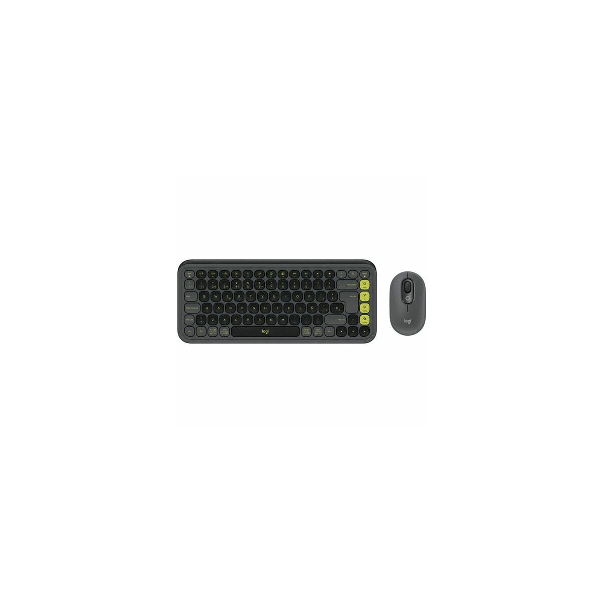 Kit teclado y ratón Logitech POP Icon Combo español grafito, vista 7