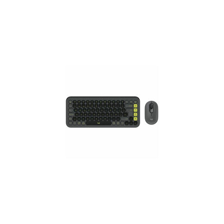 Kit teclado y ratón Logitech POP Icon Combo español grafito, vista 7