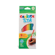 Lápiz Carioca C.12 Lápices Hexagonales Tita Colores Surtidos