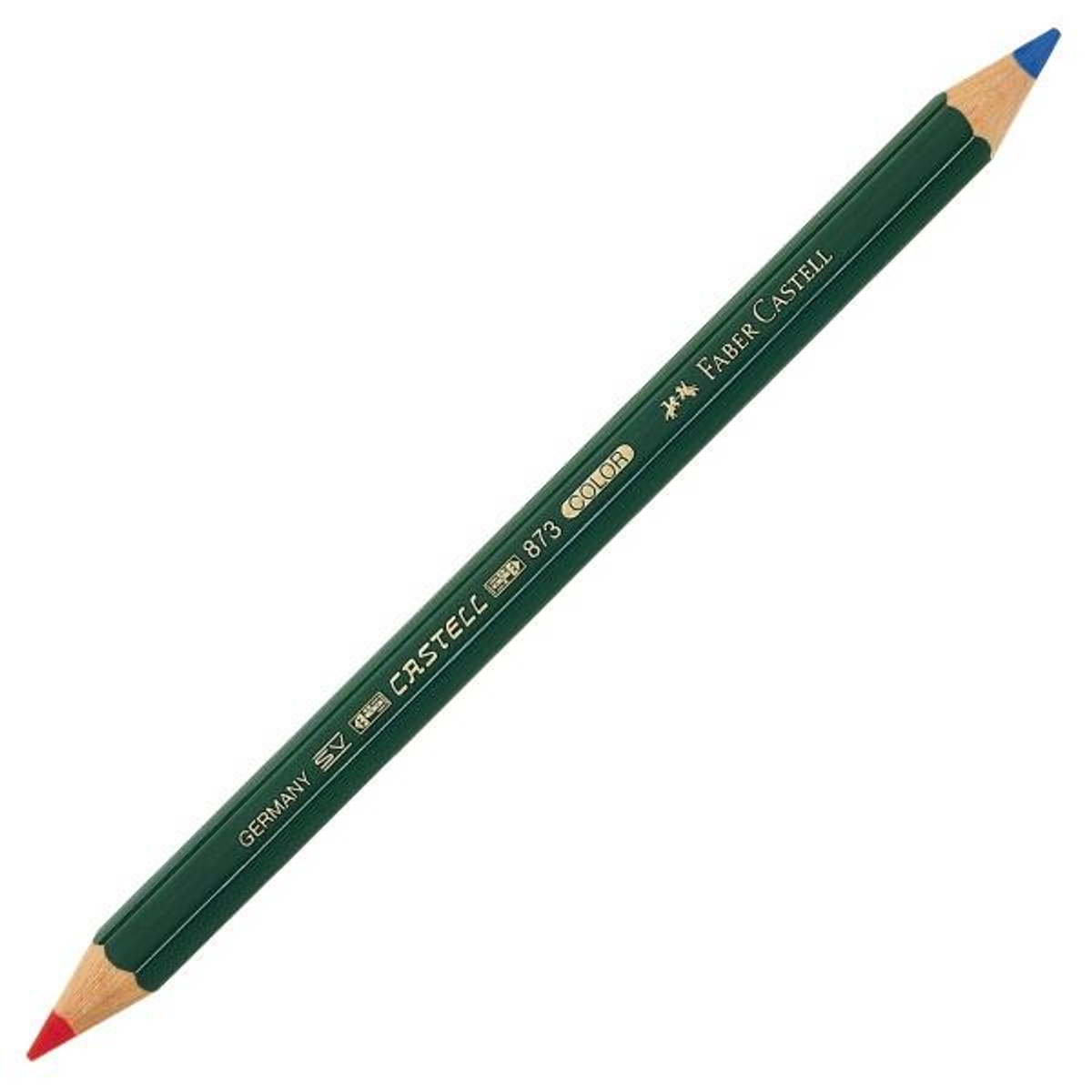 Lápiz Faber-Castell Bicolor Trazo 4,3mm Rojo-azul