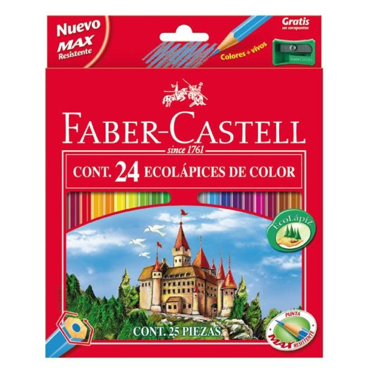 Lápiz Faber-Castell C.24 Lápices Colores Surtidos