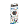 Lápiz Giotto C.12 Lápices Stilnovo Skin Tones Colores Piel