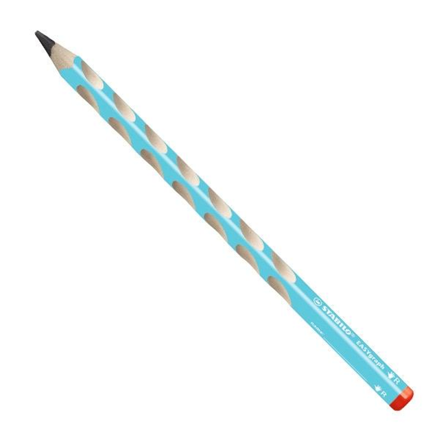 Lápiz Stabilo Easygraph Hb Azul