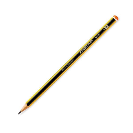 Lápiz Staedtler Grafito Noris Hexagonal 2B n.0