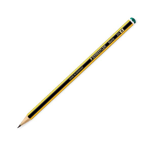 Lápiz Staedtler Grafito Noris Hexagonal 2H n.4