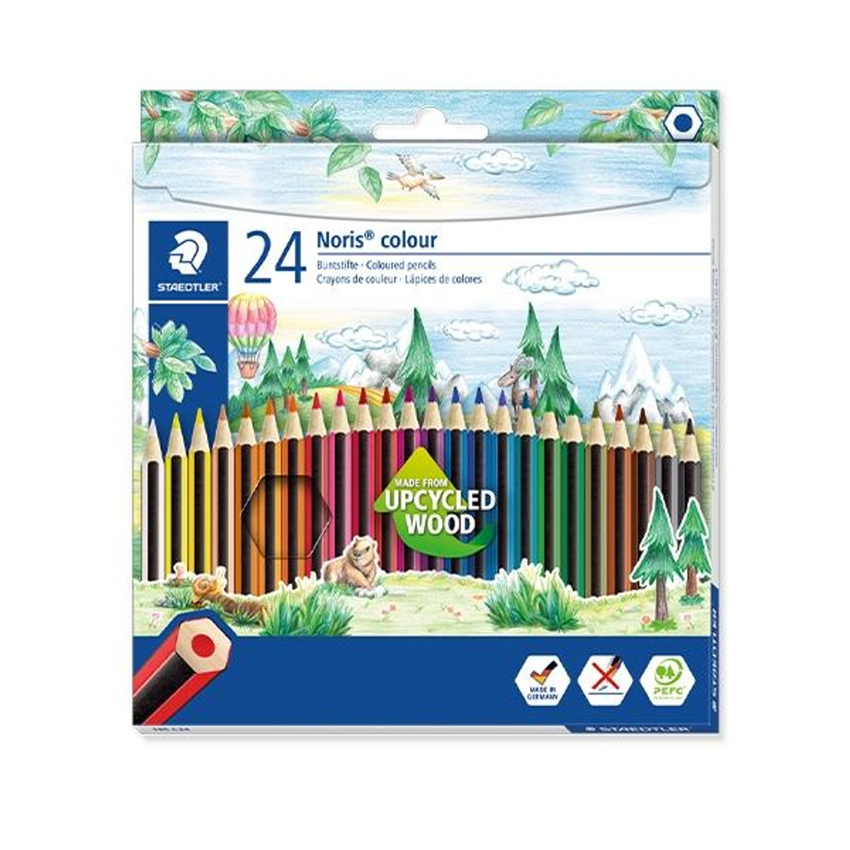 Lápiz Staedtler C.24 Lápices Noris Colour Colores Surtidos