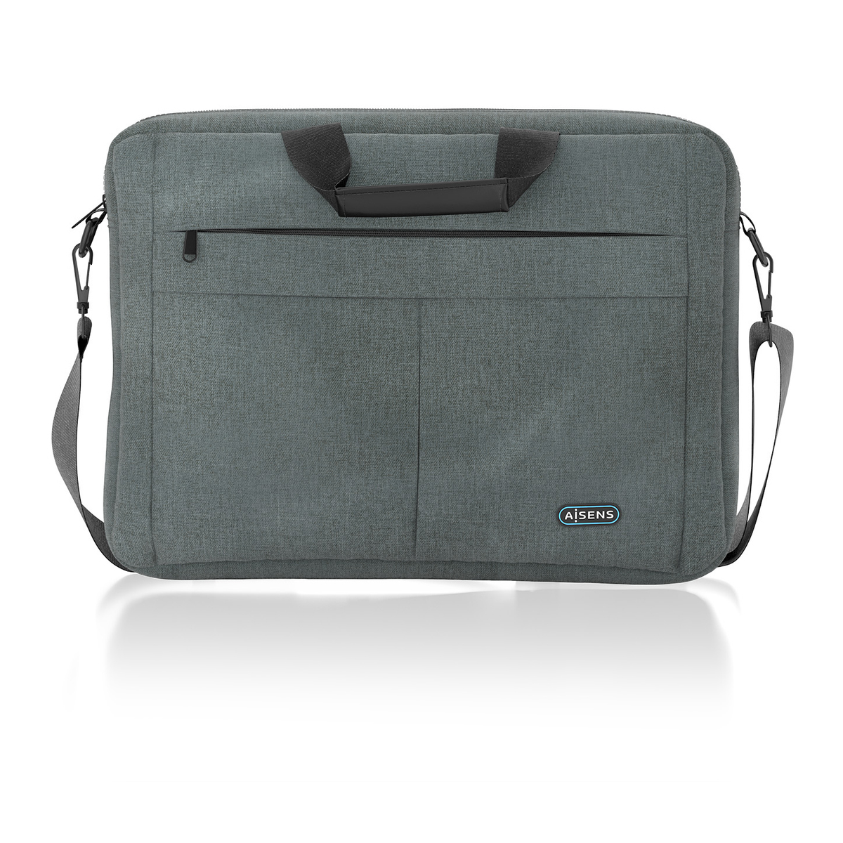Maletín para portátil AISENS ASBG-BC025-GR 15,6" Gris