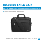 Maletín para portátil HP 500S8AA 14,1" Negro - vista 10