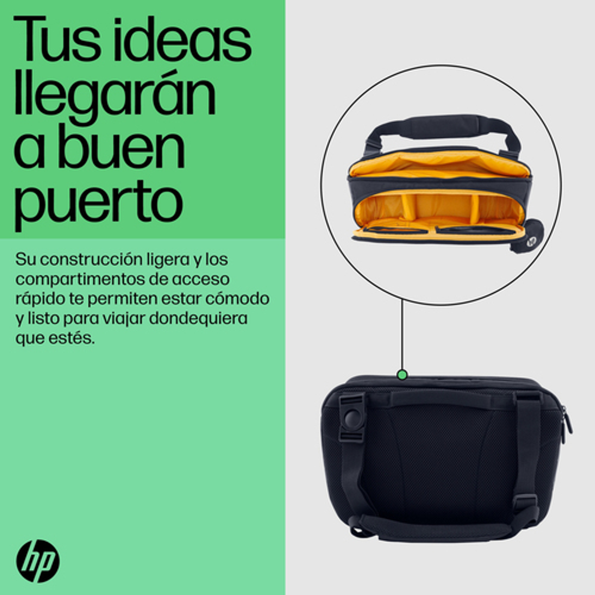 Maletín para portátil HP 6M5S4AA 13,3" Amarillo - vista 10