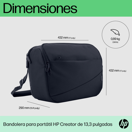 Maletín para portátil HP 6M5S4AA 13,3" Amarillo - vista 12
