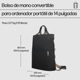 Maletín para portátil HP 9C2H0AA 14" Negro - vista 3
