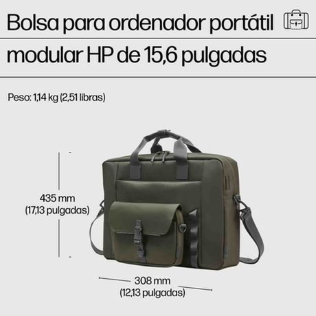 Maletín para portátil HP 9J4C2AA 15,6" Multicolor - vista 4