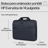 Maletín para portátil HP A08JVAA 14" Gris - vista 2