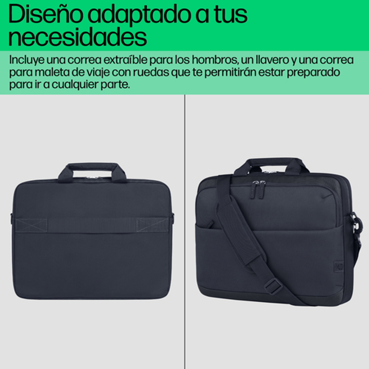 Maletín para portátil HP A08JVAA 14" Gris - vista 3