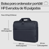 Maletín para portátil HP A08JWAA 16" Gris - vista 4