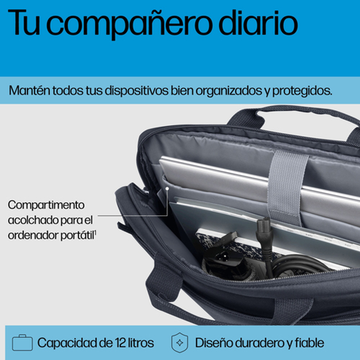 Maletín para portátil HP A08KHUT 16" Gris - vista 7