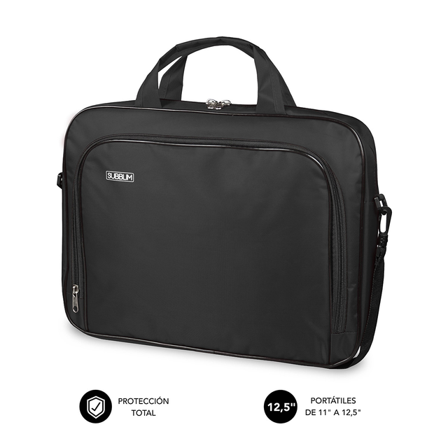 Maletín para portátil Subblim SUB-LB-1OLB001 11"–12,5" Negro