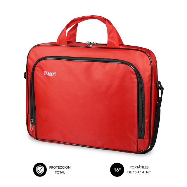 Maletín para portátil Subblim SUB-LB-1OLB052 15,4"–16" Rojo