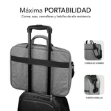 Maletín para portátil Subblim SUB-LB-3ELB010 15,6" Gris - vista 3