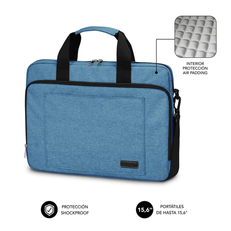 Maletín para portátil Subblim SUBLB-4APLB11 15,6" Azul