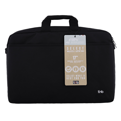 Maletín para portátil TNB NBSELECT17 17" Negro