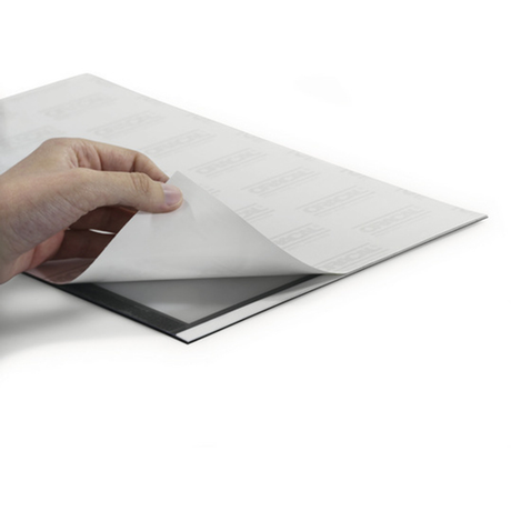 Marco expositor Durable B.2 Autoadhesivos Durafreme Panel Frontal Magnetico A4 Plata - vista 2