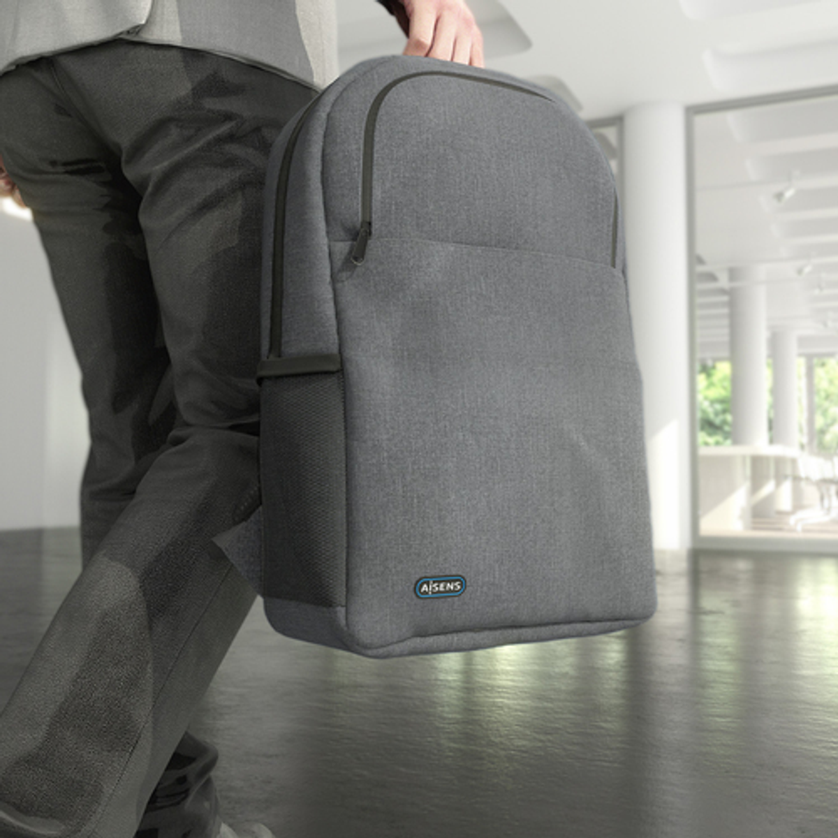Mochila para portátil AISENS ASBG-BP083-GR 15,6" Gris - vista 6