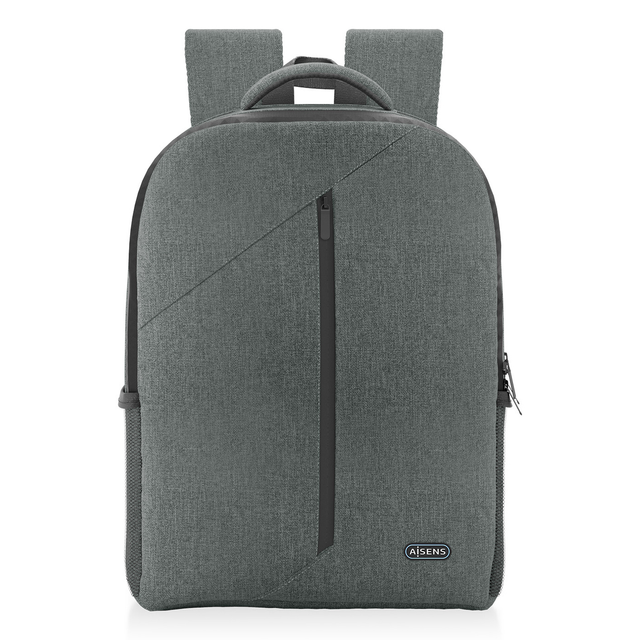 Mochila para portátil AISENS ASBG-BP084-GR 15,6" Gris