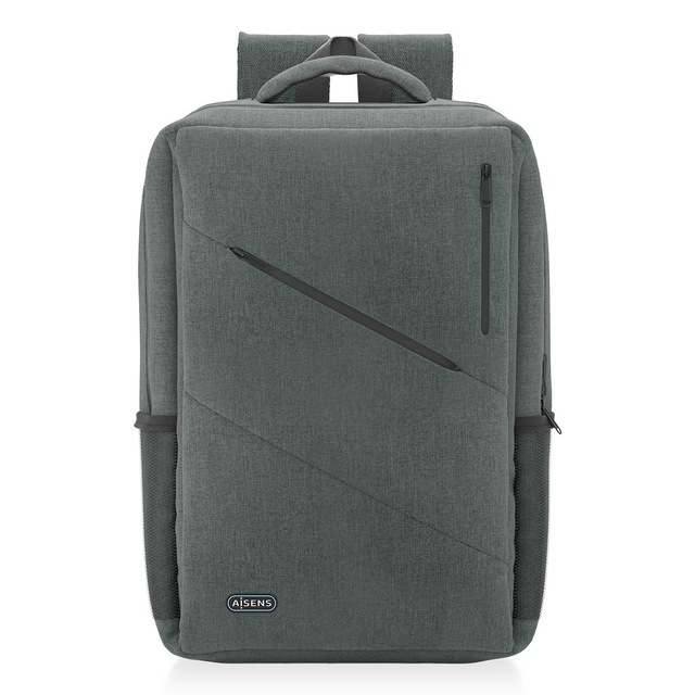 Mochila para portátil AISENS ASBG-BP085-GR 15,6" Gris