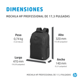 Mochila para portátil HP 500S6AA 17,3" Negro - vista 11