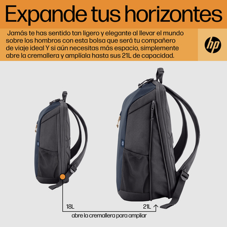 Mochila para portátil HP 6B8U6AA 15,6" Multicolor - vista 10