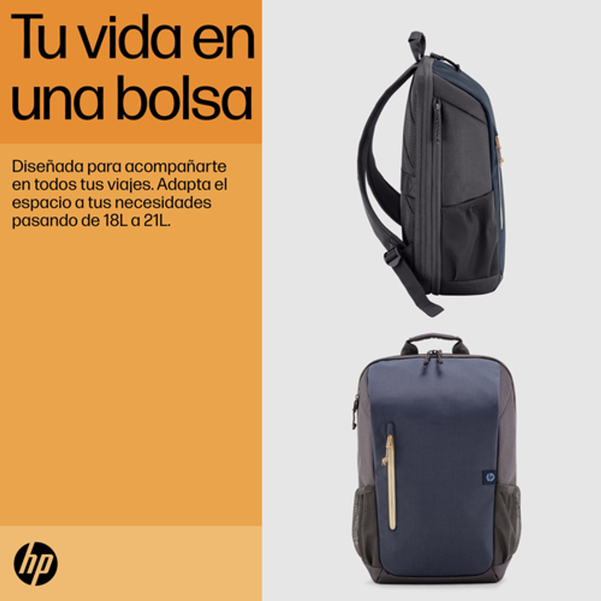 Mochila para portátil HP 6B8U6AA 15,6" Multicolor - vista 13