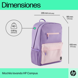 Mochila para portátil HP 7J597AA 15,6" Morado - vista 12