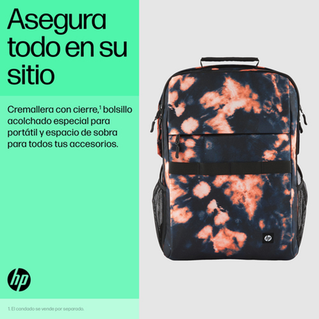 Mochila para portátil HP 7K0E3AA 16,1" Multicolor - vista 12