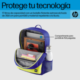 Mochila para portátil HP 7K0E5AA 15,6" Azul - vista 12