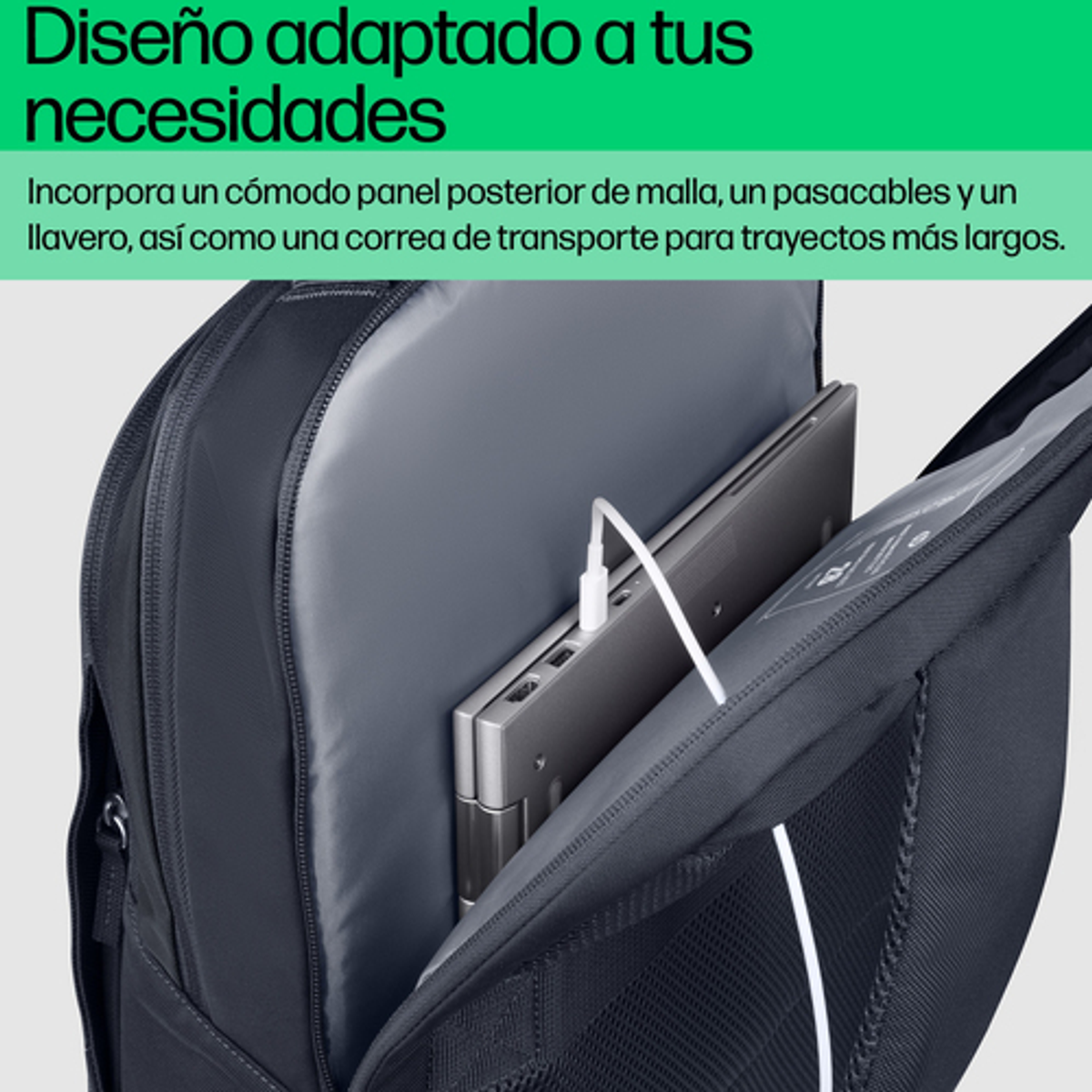 Mochila para portátil HP A08JXAA 16" Gris - vista 6