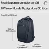 Mochila para portátil HP A2CC9AA 17" Azul - vista 3