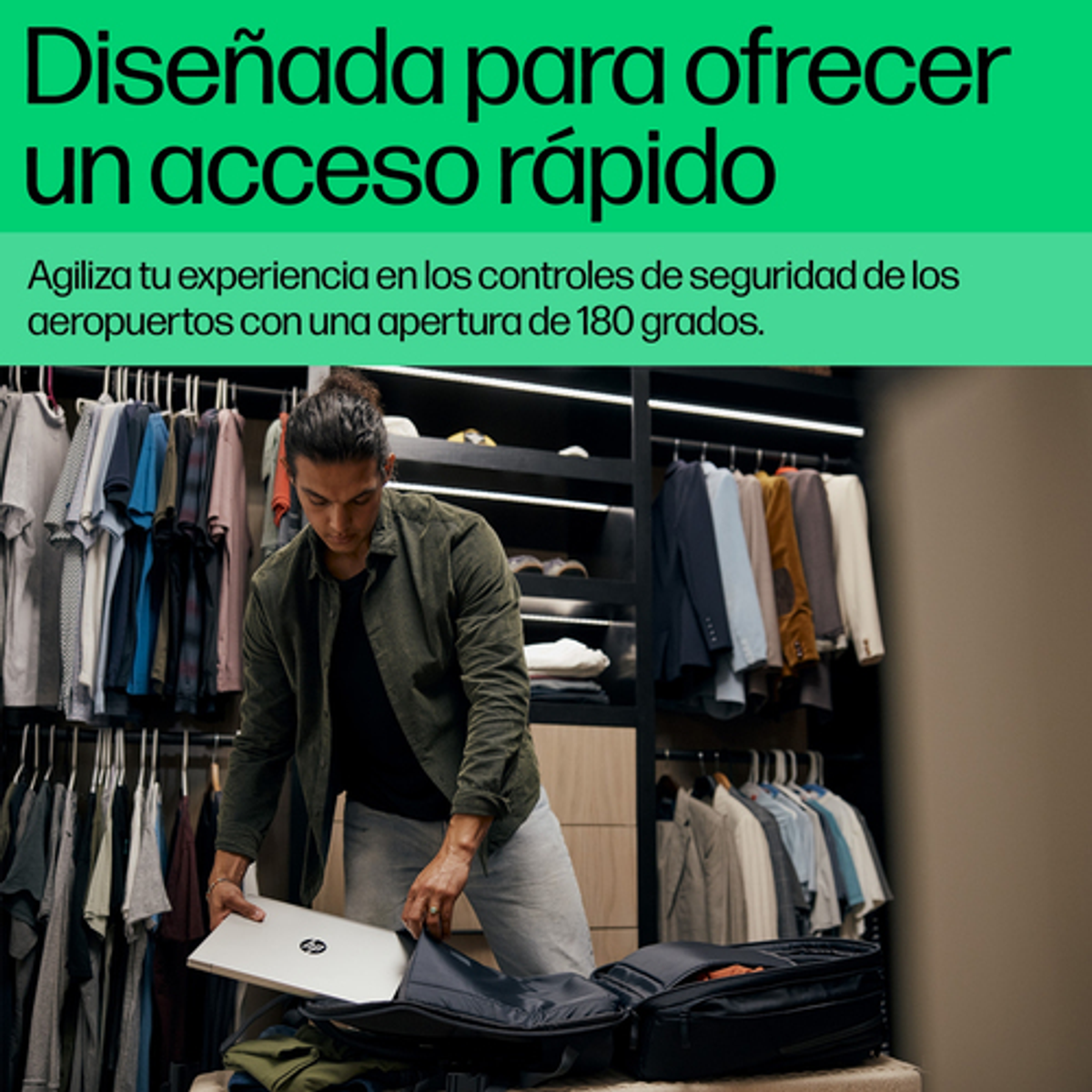Mochila para portátil HP A2CC9AA 17" Azul - vista 7
