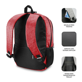 Mochila para portátil Subblim SUB-BP-1UL0002 16" Rojo - vista 3