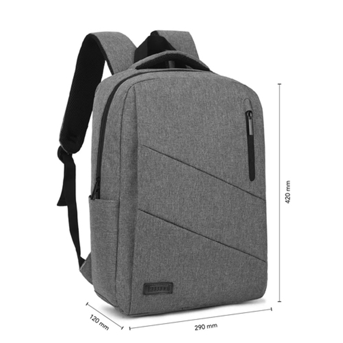 Mochila para portátil Subblim SUB-BP-2BL2000 15,6" Gris - vista 3