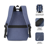 Mochila para portátil Subblim SUB-BP-2BL2001 15,6" Azul - vista 7
