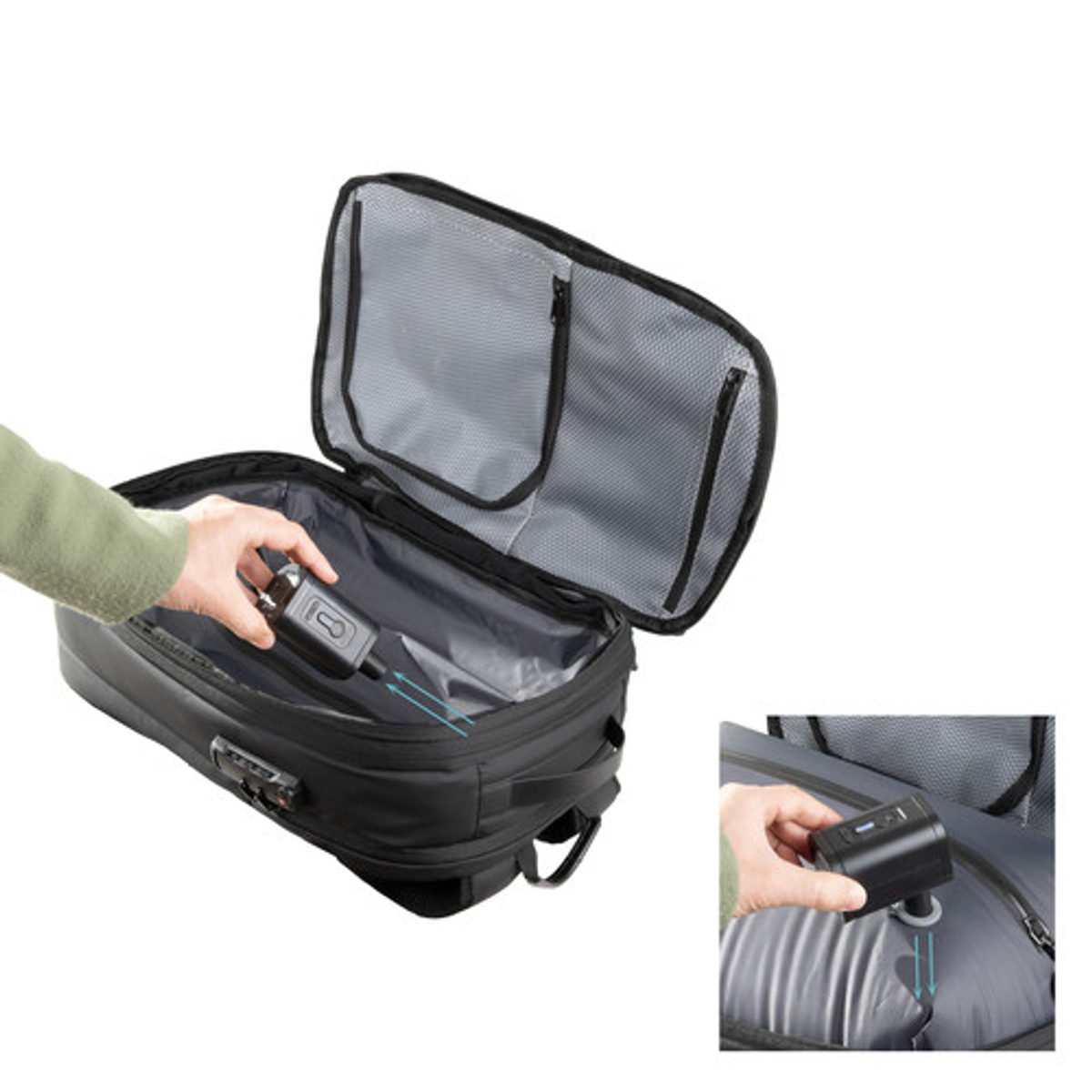 Mochila para portátil TooQ TQBP-V101-BK 17" Negro - vista 6