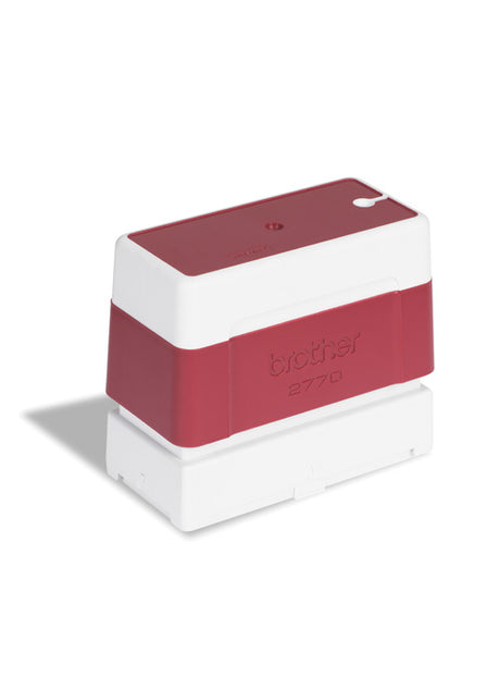 Monturas para sellos Brother PR2770R6P, rojo, 27 × 70 mm, pack de 6